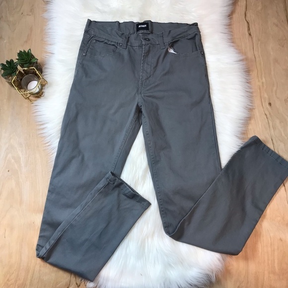 Hudson Gray Straight Leg Jeans #805